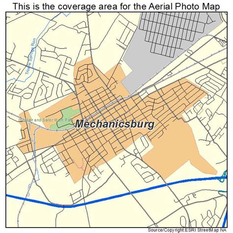 distance to mechanicsburg pa|street map of mechanicsburg pa.